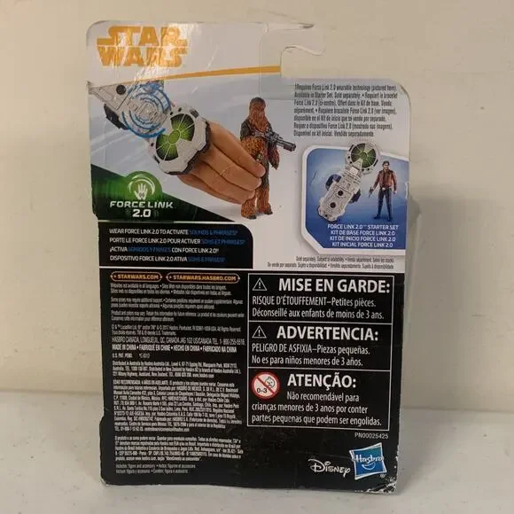 Star Wars Solo Force Link 2.0 Chewbacca Action Figure, 3.75" Tall - Picture 2 of 3